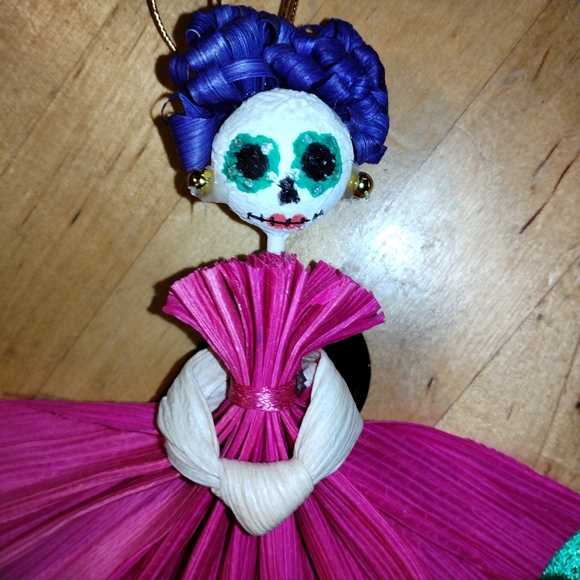 Mexican Handmade Corn Husk Tamale Tamal Doll - Picture 2 of 8